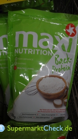 Foto von Maxi Nutrition Back Protein