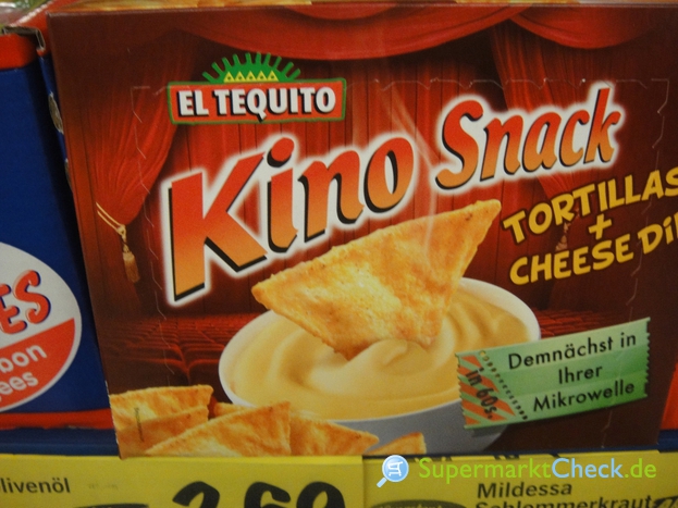 Foto von El Tequito Kino Snack Tortilla + Cheese