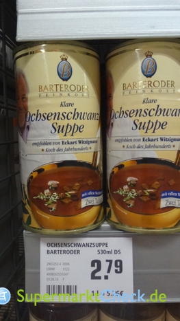 Foto von Barteroder Klare Ochsenschwanz-Suppe 