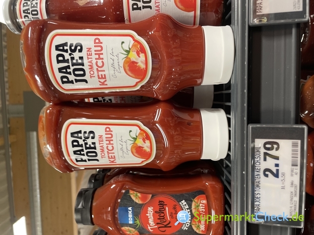 Foto von Papa Joes Tomaten Ketchup 500ml