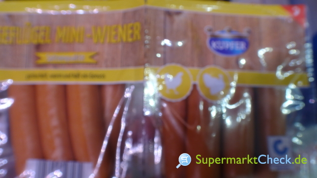 Foto von Kupfer Geflügel Mini Wiener
