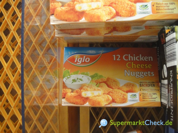 Foto von Iglo 12 Chicken Cheese Nuggets