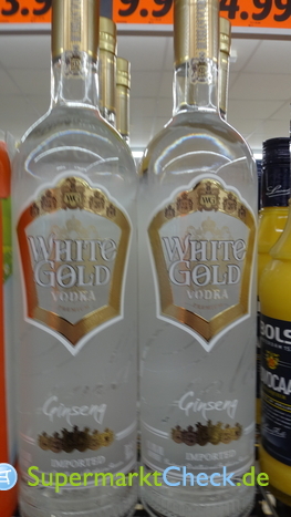 Foto von White Gold Vodka