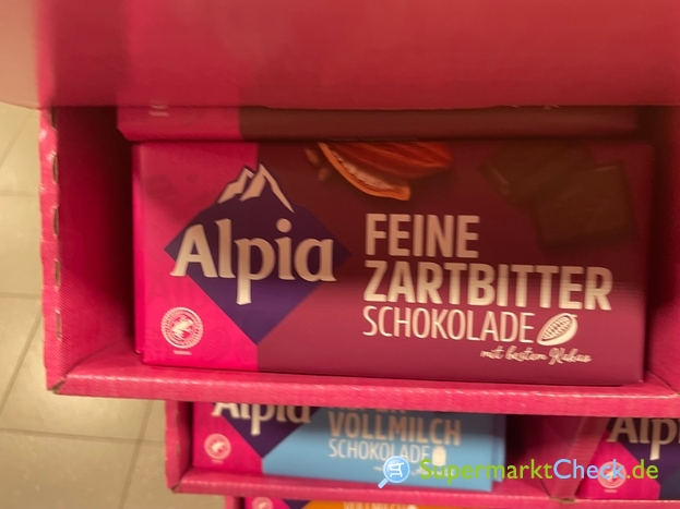 Foto von Alpia Feine Zartbitter Schokolade