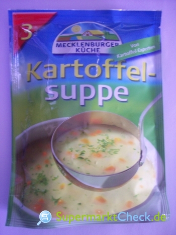 Foto von Mecklenburger Küche Kartoffelsuppe 