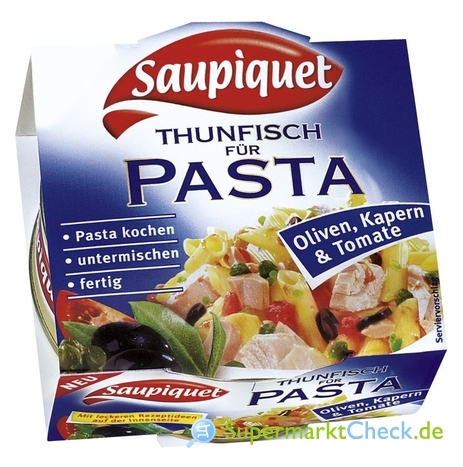 Foto von Saupiquet Thunfisch für Pasta
