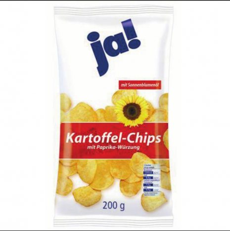 Foto von Ja! Kartoffel-Chips 