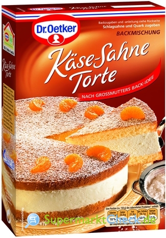 Foto von Dr. Oetker Käse-Sahne Torte