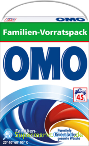 Foto von Omo Waschmittel Familien Pack