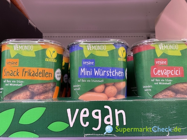Frikadellen: & Preis, Vemondo Snack Bewertungen Vegane Angebote