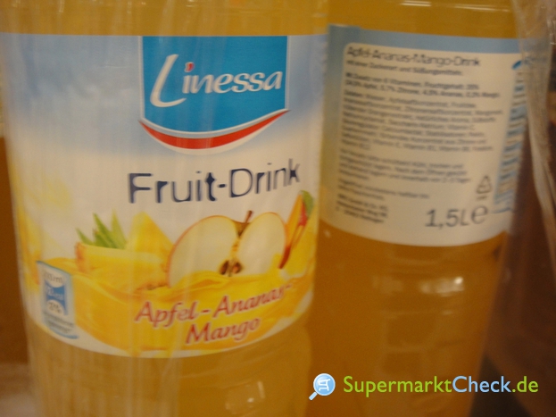 Foto von Linessa Fruit Drink Apfel-Ananas-Mango