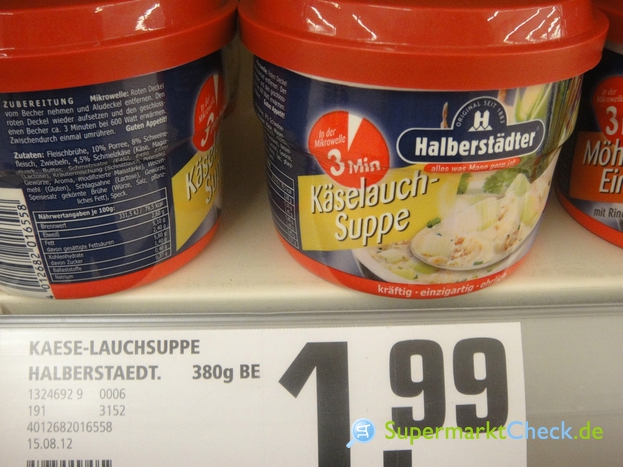 Foto von Halberstäder Käselauch-Suppe