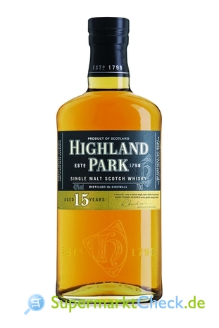 Foto von Highland Park 15 Jahre Whisky 