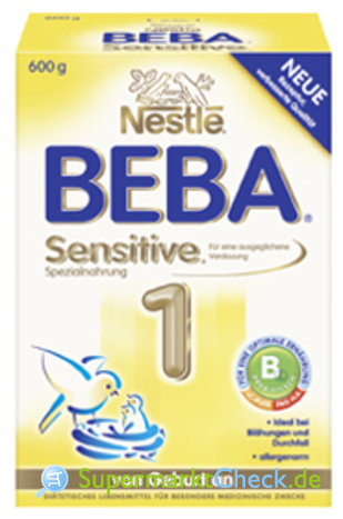 Foto von Nestle Beba 1 Sensitive Spezialnahrung