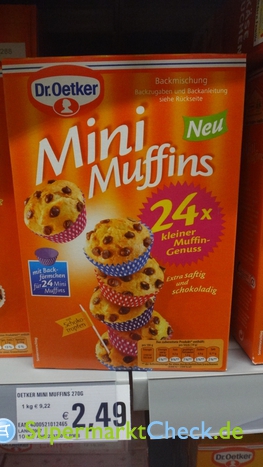 Foto von Dr. Oetker Mini Muffins