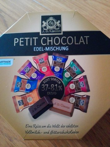 Foto von J.D.Gross Petit Chocolat feinste Edel-Schokoladen-Mischung