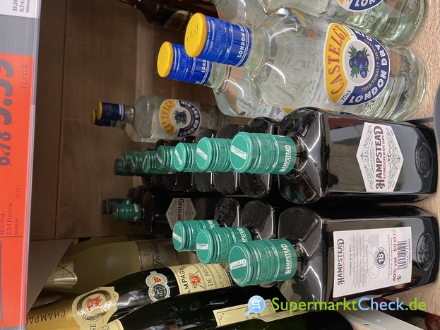 Castelgy Sicilian Lemon Gin: Preis, Angebote & Bewertungen
