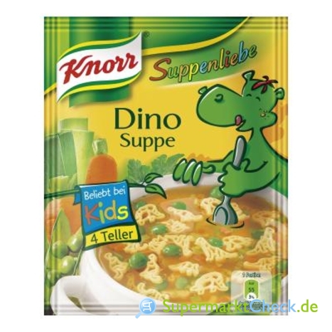 Foto von Knorr Suppenliebe Dino Suppe Kids