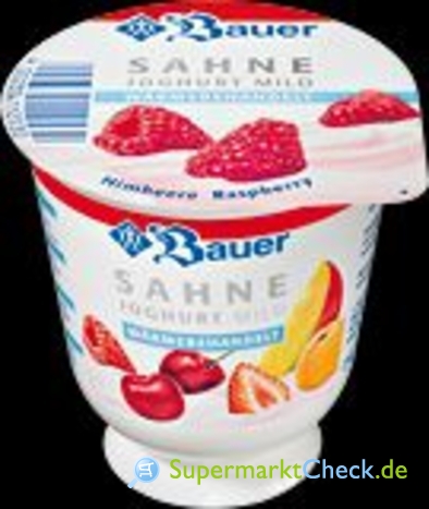 Foto von Bauer Sahne Joghurt mild wärmebehandelt 