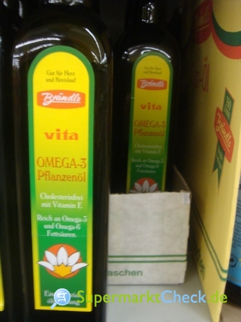 Foto von Brändle vita-Omega-3 und Omega 6-Pflanzenöl