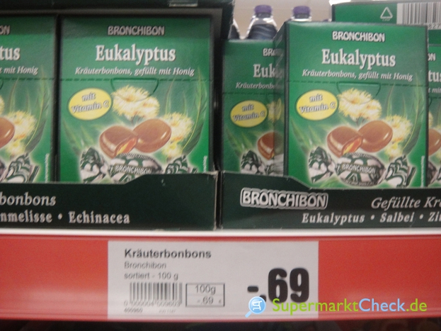Foto von Bronchibon Eukalyptus Bonbons