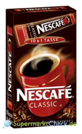 Foto von Nescafe Classic Tassenpackung