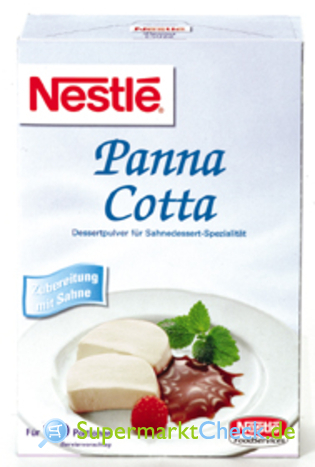 Foto von Nestle Panna Cotta