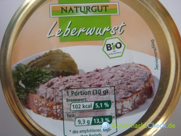 Foto von Naturgut Bio Leberwurst 