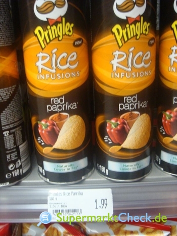 Foto von Pringles Rice Infusions
