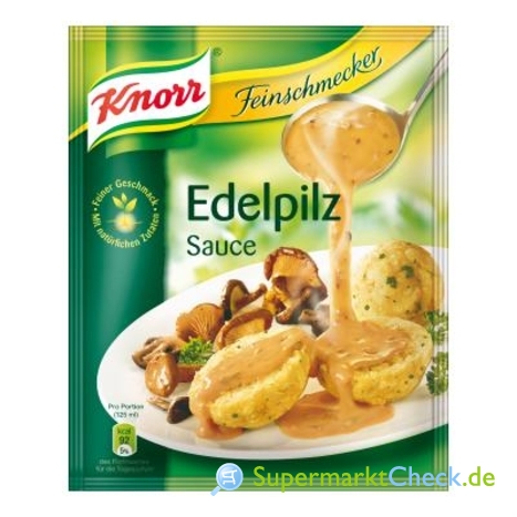 Foto von Knorr Feinschmecker Edelpilz Sauce