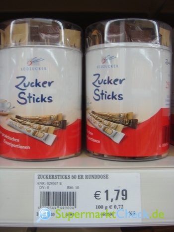 Foto von Südzucker Zucker Sticks