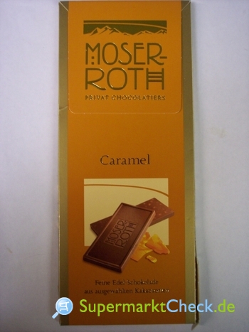 Foto von Moser-Roth Edel Schokolade Caramel