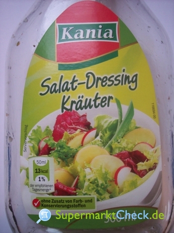 Foto von Kania Salat Dressing Flüssig