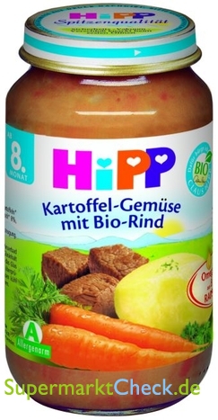 Foto von Hipp Kartoffel-Gemüse mit Bio-Rind