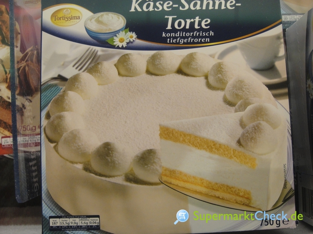 Tortissima Käse Sahne Torte konditorfrisch tiefgefroren Bewertungen, Angebote & Preise