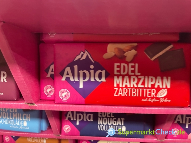 Foto von Alpia Schokolade Edel-Marzipan 100g
