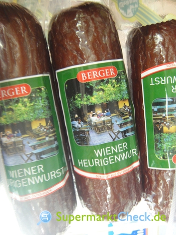 Foto von Berger Wiener Heurigenwurst