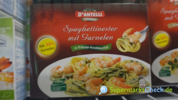Foto von D Antelli Spaghettinester mit Garnelen 