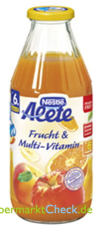 Foto von Alete Frucht & Multi-Vitamin 