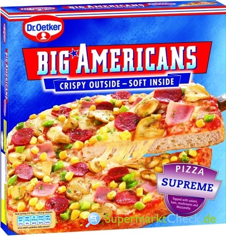 Foto von Dr. Oetker Big Americans Pizza 