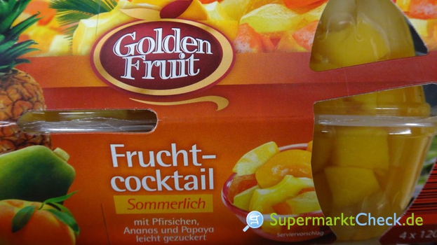 Foto von Golden Fruit Fruchtcocktail