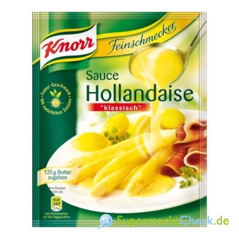 Foto von Knorr Feinschmecker Sauce Hollandaise klassisch