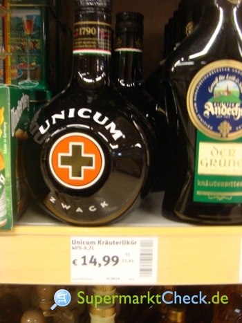 Unicum Kräuterlikör: Preis, Angebote & Bewertungen