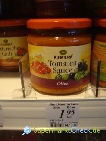 Foto von Alnatura Tomaten Sauce 