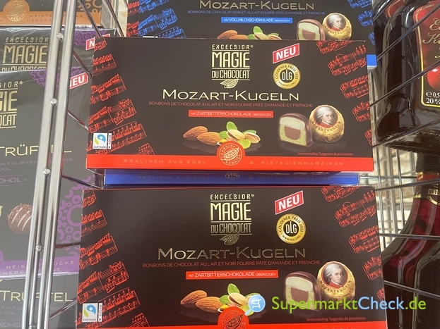 Foto von Excelsior Magie Du Chocolat Mozartkugeln