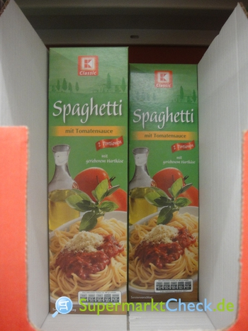 Foto von K Classic Spaghetti Nudelgericht