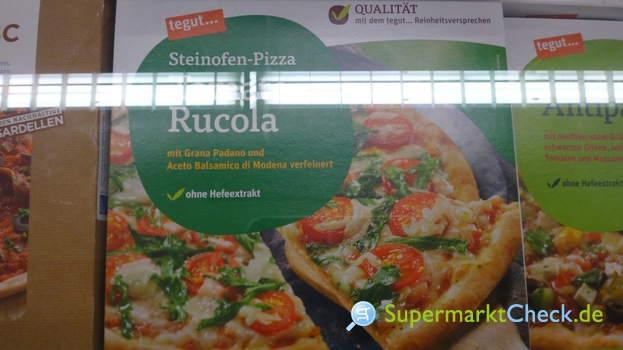 Foto von tegut Steinofen Pizza Tomate Rucola