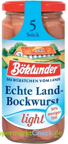 Foto von Böklunder Echte Land-Bockwurst 