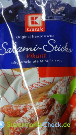 Foto von K Classic Salami Sticks 