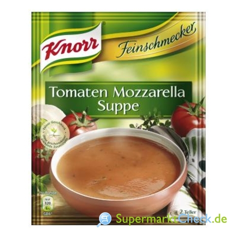 Foto von Knorr Feinschmecker Tomaten Suppe 